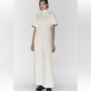 Zara short sleeves ZW jumpsuit collection